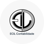 logo da empresa Ecil Contabilidade, parceira Byme uniformes